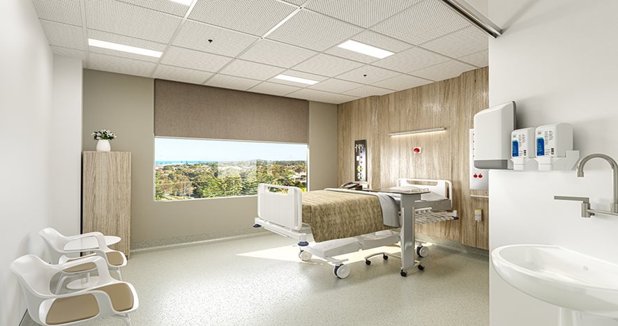See the new hospital come to life